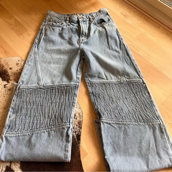 GRLFRND Mariah Wide Leg Racer Jean Size‎ 26 - Picture 6 of 13